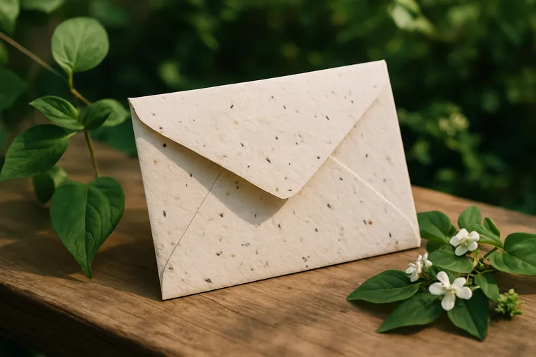 Groeipapier enveloppen: een duurzame keuze voor je post