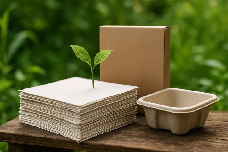 Ontdek gerecycled papier en andere duurzame materialen